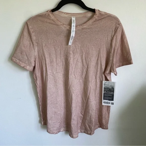 Nwt 🆕 Lululemon Love Crew T-Shirt in Summit Wash Smoky Topaz • US 8 - Picture 5 of 13